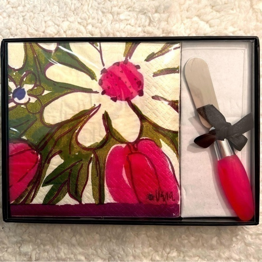 C.R. Gibson Vera "Tulips & Daisies Hostess Set